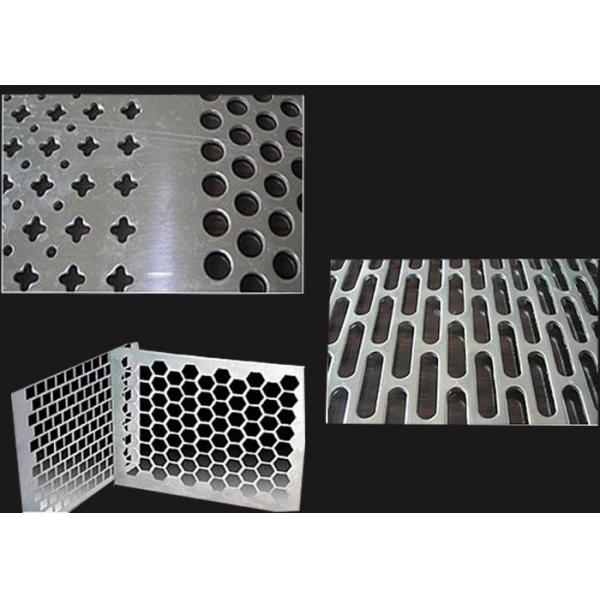 Artistic Perforated Aluminium Plate , Customized Aluminum Sheet With Holes 