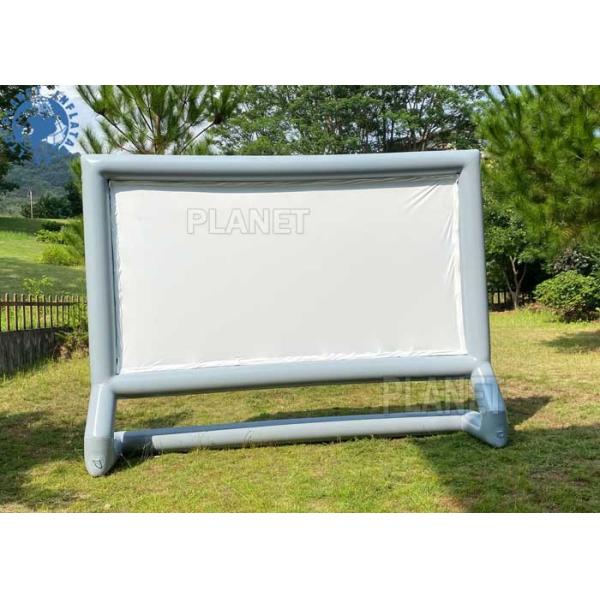 Загерметизированный экран фильма киноэкрана проекции на открытом воздухе задворк раздувной раздувной