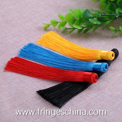 Colorful classical wholesale chinese tassels trimming fringe for bookmark