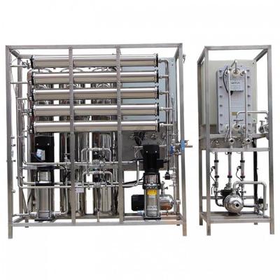 Máquina 500L/H da osmose do RO EDI Water Plant Industrial Reverse da desinfecção da água
