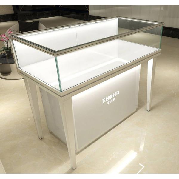 Shopping Mall Custom Glass Display Cases LMQ-057 For Brand Jewelry Store