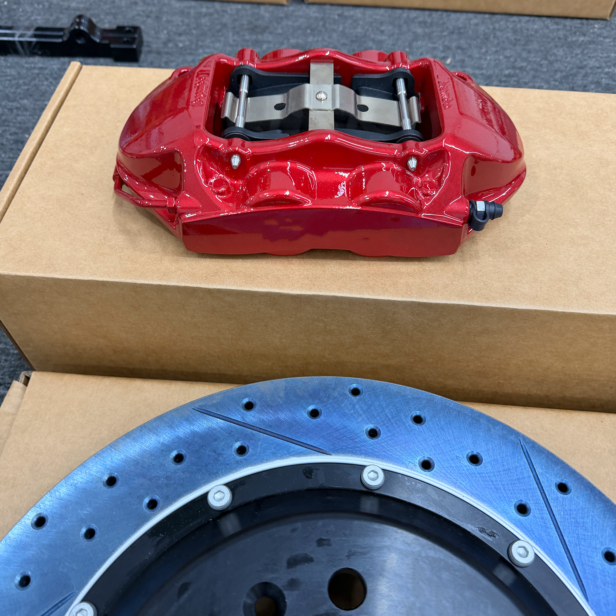 Factory High Custom For 10N GT4 4Pot For Benz S350 OEM A0034205183 Big Brake Kit