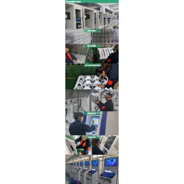 Self Checkin Kiosk with Capacitive Touch 10 Point Screen Customized Size and OEM/ODM Service for Hotels and Hostels
