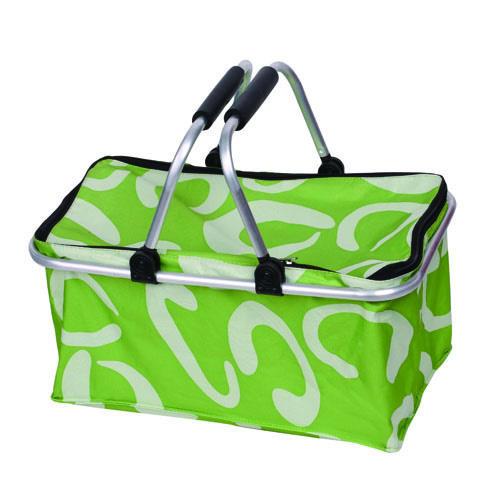 Picnic Baskets, Wholesale Hot Sales Retail Foldable Supermarket Shopping Basket Mesh Shopping Basket Mini