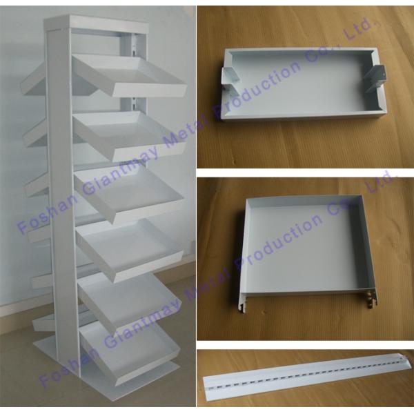 Выставочные витрины Slatwall крышки руля автомобиля Freestanding для автоматического магазина 4S