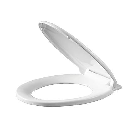 Toilet Seat Cover PP UF Duroplast Plastic Material Durable Soft Close Low Noise From Xiamen China
