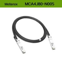 Cable DAC Mellanox MCA4J80-N005 câble de cuivre actif IB double port NDR 800 Gb/s OSFP 5 mètres