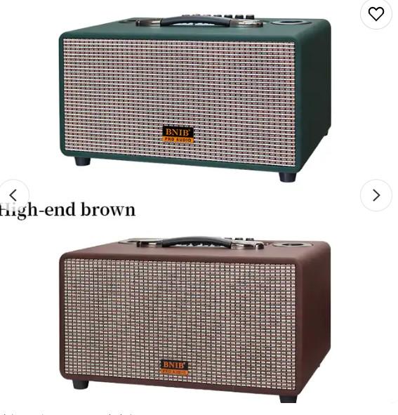Outdoor Active TWS Portable Wireless Speaker 6.5 Inch 800W With 2 Mic