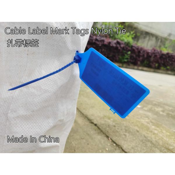 Customized Disposable Plastic Seal Tag Nylon Cable Tie Tag self locking nylon cable ties