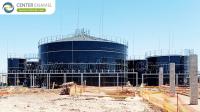 Réservoirs de stockage des eaux usées industrielles en acier vitré: solutions durables et fiables pour la gestion des eaux usées industrielles
