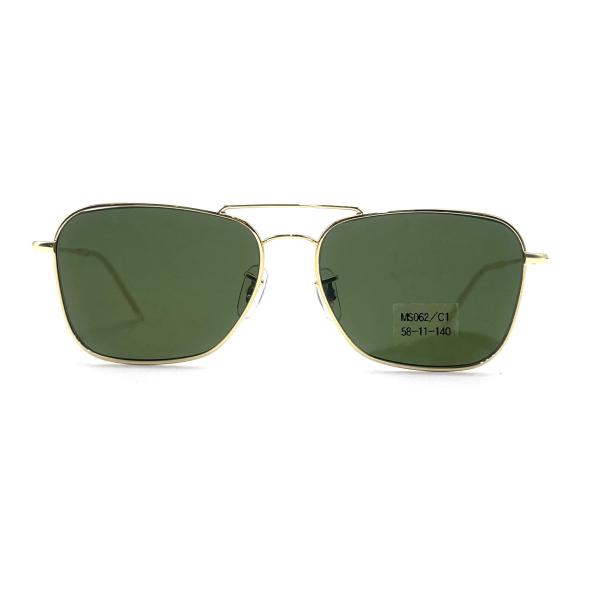 MS062 Óculos de segurança de estrutura metálica de moda com protecção UV e lentes polarizadas