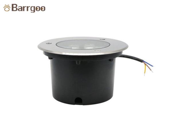 Garden Path Underground Led Spotlight , Stainless Steel 6w Led Ground Lights