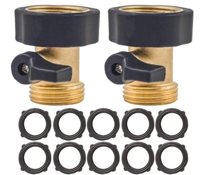 Válvula cortada de tubulação de mangueira de 3/4 de polegada, válvula cortada da água de JIS para a mangueira de jardim