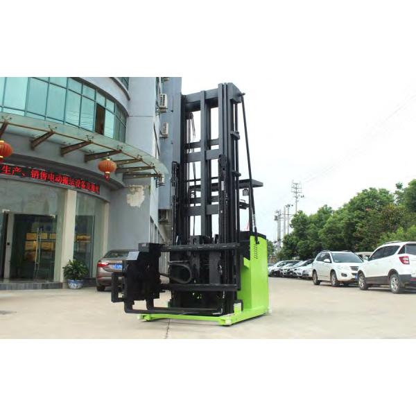 3 Way PU Wheel Electric Pallet Stacker 1000kg 1500kg Loading