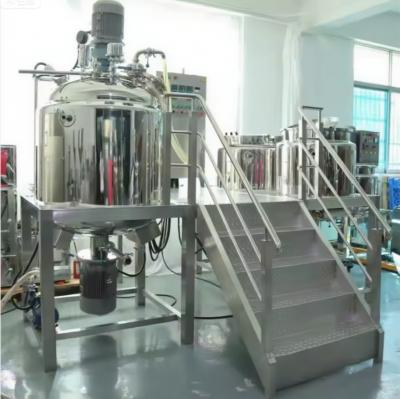 SUS304 SUS316L Mezclador emulsionador al vacío para mayonesa de mantequilla de chocolate