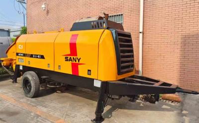 Sany Diesel Used Concrete Trailer Pump S Valve Type 180KW Power