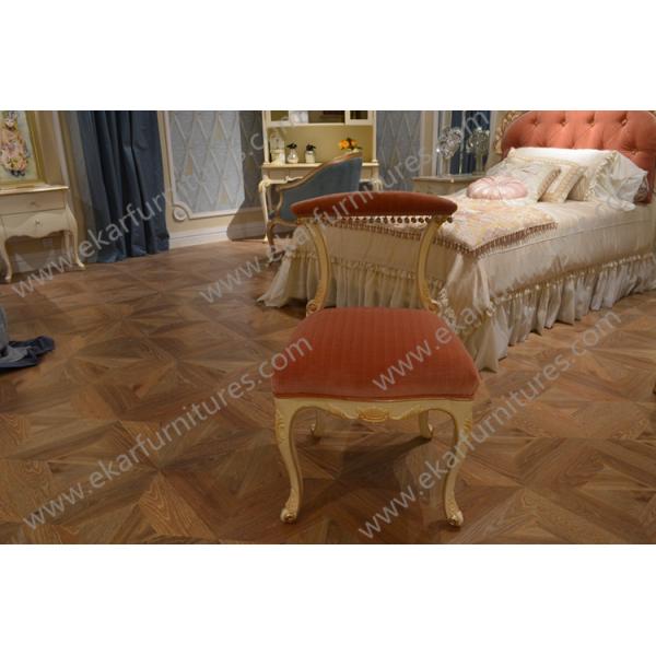 Princess Style French White Girls Dressing Table Chair kids dressing table 601-1
