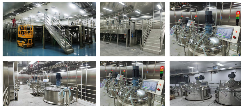 High-Capacity Pharmaceutical-Grade Liquid Soap & Shampoo Production Line