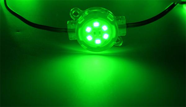 Éclairage extérieur permanent de Noël Rgbw 2835 30mm 12V Éclairage 12V Double profilé d'aluminium à double face