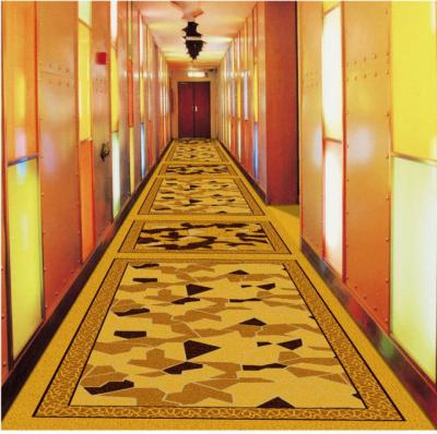 Wedding PVC Commercial Flooring 100 Polypropylene Material Wilton Design