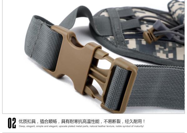 OUTDOOR MULTI-PURPOSE SPORTS WAIST PACK MEN'S ANTI-SPLASH TACTICAL CAMOUFLAGE RIDING OBLIQUE WAIST PACK