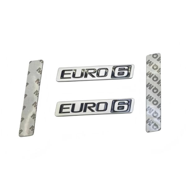 Genuine New Metal VOLVO EURO 6 SIDE BADGE Emblem Truck & Coach