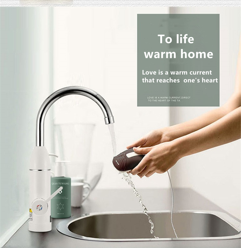 Faucet нагревателя воды LVD 220V электрический, Faucet кухни IPX4 с дисплеем температуры