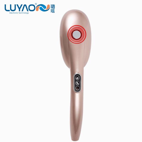 Rose Golden Personal Home Body Massager Pressing Vibrating Massage Hammer