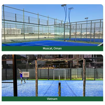 Professional Portable Frame Padel Court Easy Assembly Quality Assurance