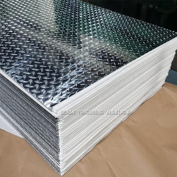 OEM ODM Aluminum Checker Plate Colored 5083 3105 Diamond Pattern Aluminum Embossed Sheet Green Blue Yellow
