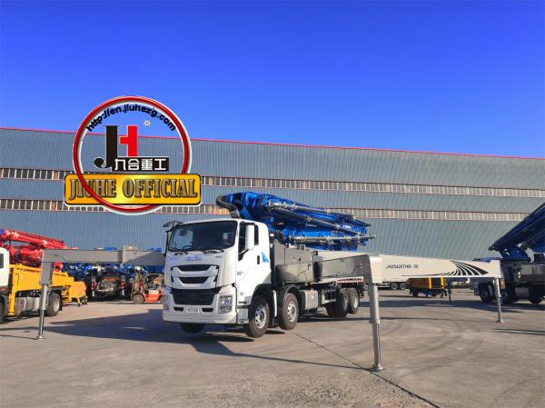 JIUHE 52M Concrete Truck With Pump Cement Pump Machine Concrete