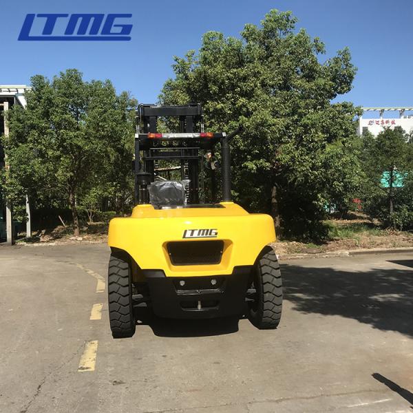 10 Ton Capacity Industrial Forklift Truck , FD100 Counterbalance Reach Truck