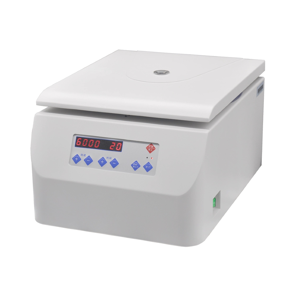 CE Certification TD6M Low Speed Centrifuge Machine 6000rpm 12x10ml/15ml Angle Rotor Benchtop Laboratory Centrifuge