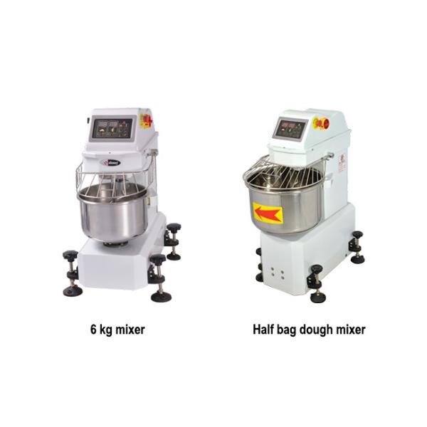 6 kg ~ 50 kg Mezclador de masa de acero inoxidable de grado alimenticio Mezclador comercial de alimentos