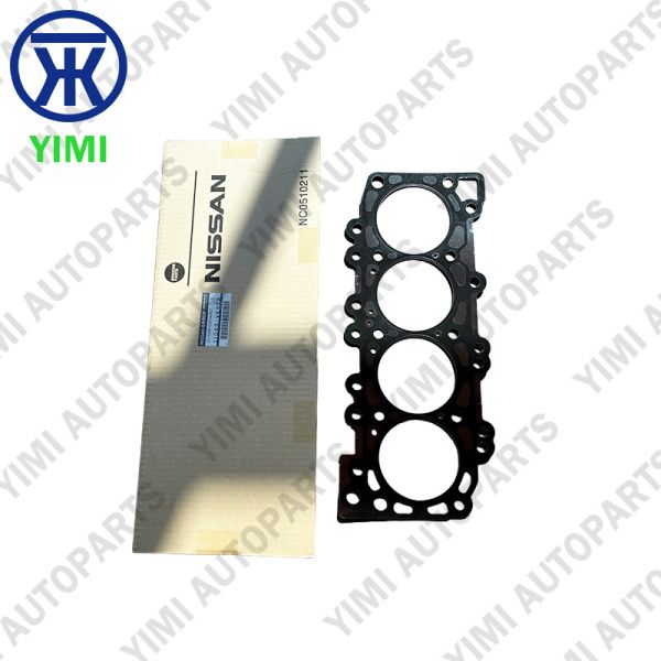 Multi-Layer Steel (MLS) Cylinder Head Gasket 0.92-0.95 mm Thickness for 89 mm Bore Nissan YD25 Engine