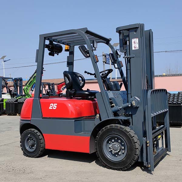 2500kg 5000lbs 2.5 Tonne Forklift Hydraulic 2.5 T Diesel Forklift Side Shifter