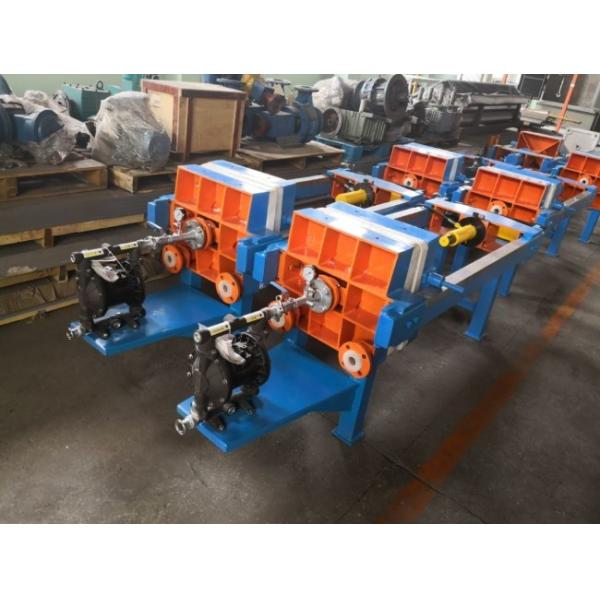 870x870 Automatic Plate Chamber Filter Press Hydraulic Oil For Cementuos Slurry