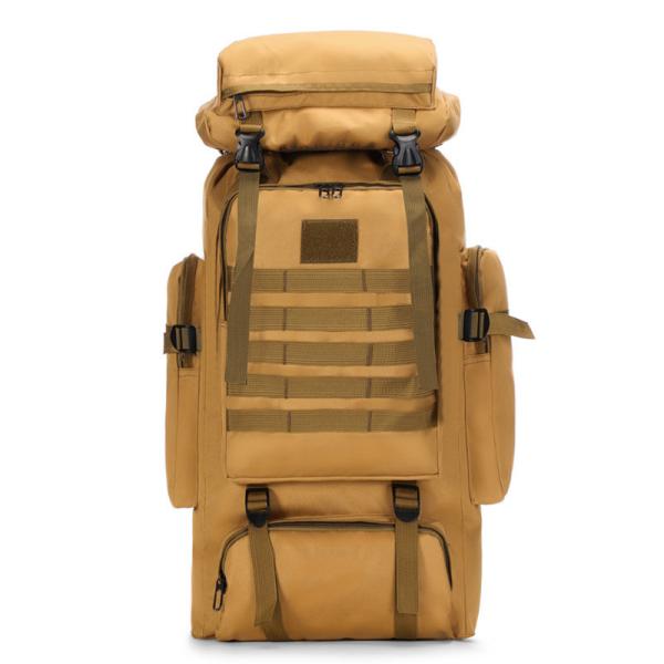 80L Grande Capacidade Camuflagem Impermeável Mochila de Caminhada Mochila Táctica de lazer Esportes ao ar livre A Pé Mochila de Viagem