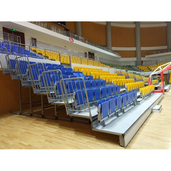 Rise Mounted Retractable Bleacher Seating 300mm Step Height