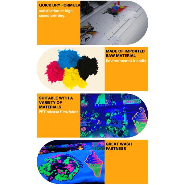 чернила ДТФ 1000мл Эпсон, чернила Эпсон Дкс5 фильма переноса ЛЮБИМЦА для печатания цифров