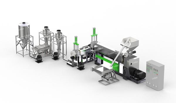LDP-SJP-90-120 Plastic Recycling Equipment High precise gear operating system