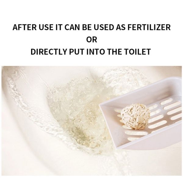 Eco-Friendly Tofu Cat Litter Natural Soybean Fiber Fast Clumping Low Dust