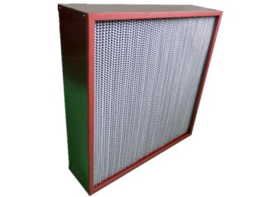 Substituição eletrostática do filtro de ar da fibra de vidro HEPA, temperatura do calor resistente