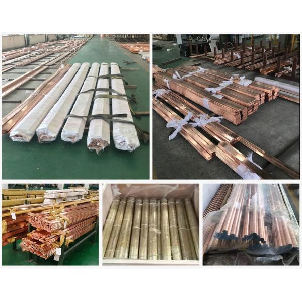 C11000 Round Copper Steel Bar 2 To 90mm C11000 Half Hard Copper