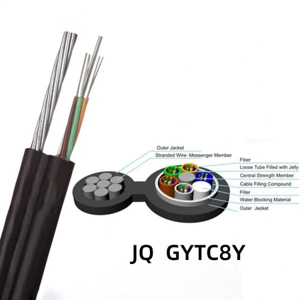 GYXTC8Y GYTC8Y Outdoor Aerial Self-supporting Figure 8 Unarmored Fiber Optic Cable