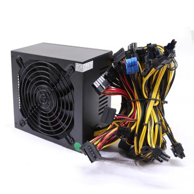 Power Supply PSU  1600W 1800W 2000W Multipath Case power supply 90plus+ gold PSU Switching LED Power Supply