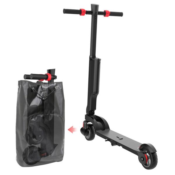 Lightweight Powerful Electric Scooter 250W Li Ion Battery 100KG Max Load