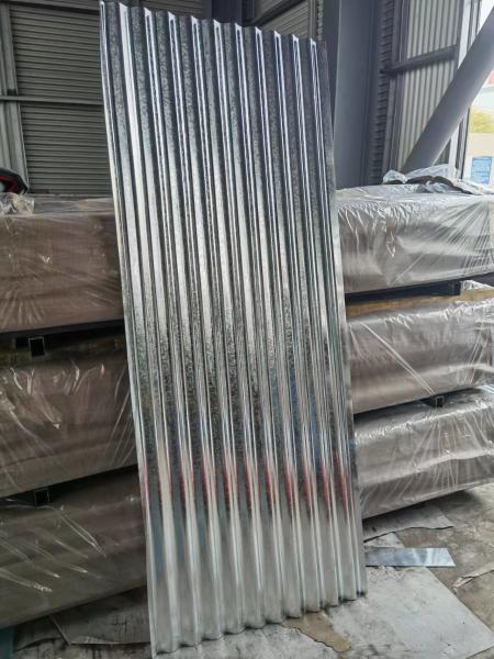 0.1-1mm Thickness Zinc Color Roofing Sheet for Regular Spangle Galvanized Corrugated Roofing Materials