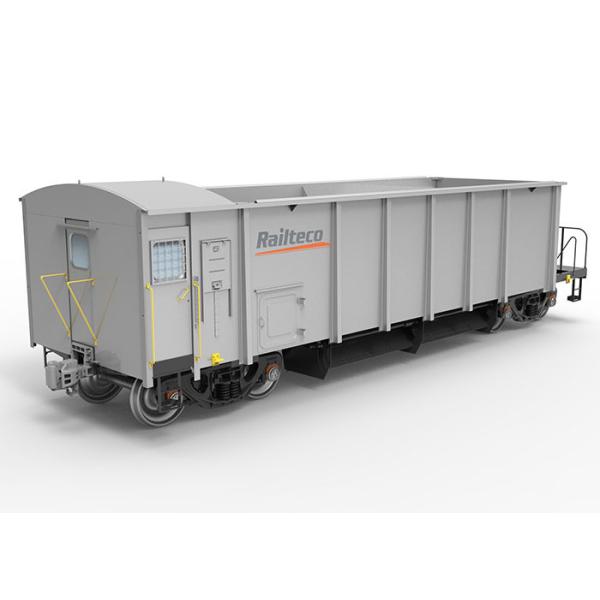 Railway Ballast Hopper Wagon , Open Top Hopper Car 36m3 Custom Axle Load