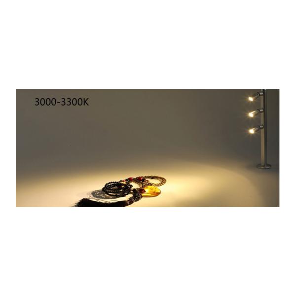 Круглые кривые деревянные белые витрины ювелирных магазинов с светодиодными светодиодами